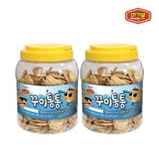 [머거본] 어포스낵 꾸이통통 260g x2통, 1세트