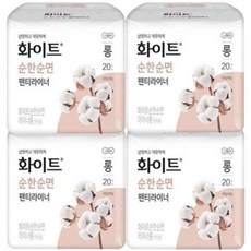(화이트) 순한순면 팬티라이너, 4개