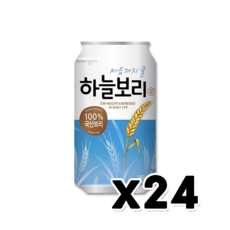 웅진 하늘보리 갈증해소 캔음료 340ml x 24개