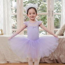 베베샤 유아 어린이 발레복 로나핑크