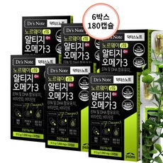 팔레오 닥터스노트 알티지 오메가3 31.5g, 30정, 6개