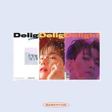 백현 딜라이트 2ND 미니앨범 DELIGHT, 랜덤버전, 포스터 받지 않음