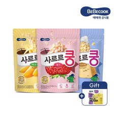 베베쿡 사르르쿵 3종 치즈요거트 바나나 딸기 9봉, 딸기 3봉+바나나 3봉+치즈요거트 3봉 - 베베당김