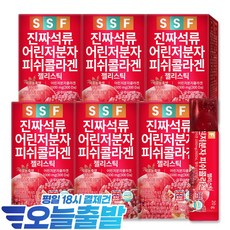 순수식품 석류 저분자 콜라겐 젤리 스틱 300g 6개