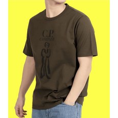 (정품보장) CP COMPANY 24 30/2 Mercerized Jersey Twisted British Sailor T-Shirt (16CMTS145A 006203W 683)