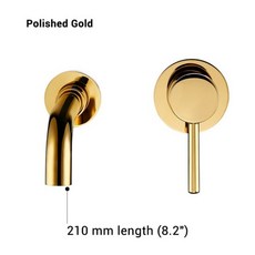 수도꼭지 수전 주방 욕실 마운트, Polished Gold-210 mm|스페인