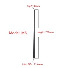 카본상대 당구큐 당구 상대 당구큐팁, 76.7+5-16x14 Joint