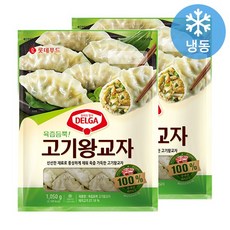 롯데 육즙듬뿍 고기왕교자, 1050g, 2개