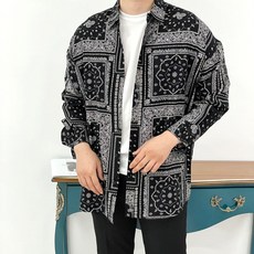 남자페이즐리셔츠