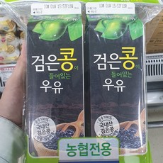 푸르밀 검은콩 우유 900ml x 2입, 아이스팩 포장, 단일상품