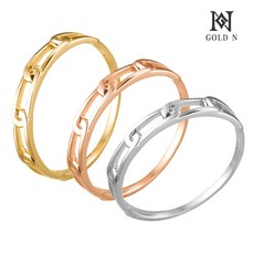 화이트골드반지