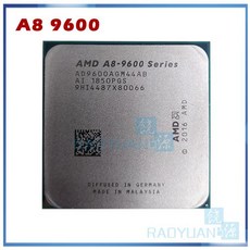AMD A8-Series A8-9600 A8 9600 3.1 GHz 65W 쿼드 코어 CPU 프로세서 AD9600AGM44AB AD960BAGM44AB 소켓 AM4