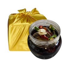 국산 청정 완도 전복장 전복장조림 2kg 선물포장 선물세트, 1개
