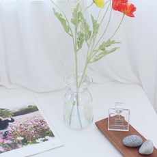 오로라 홀로그램 유리 화병 스페셜 15 인테리어화병, 단품