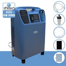 국산 의료기 산소발생기 비타옥시510 + 산소포화도측정기 병원용 의료용 산소 호흡기 공급 동물 사용 가능 1세트 상품 이미지