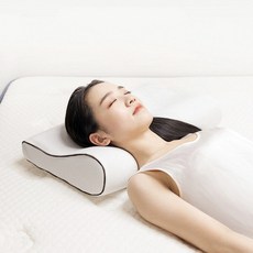 메모리폼베개 베개 숙면베개 경추베개 목디스크베개 거북목베개 3D 메모리폼 L 사이즈 + 커버 포함, 1개