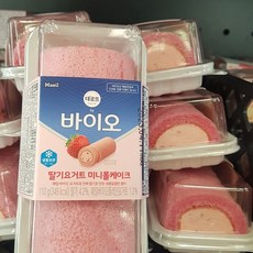 매일 데르뜨 바이오 딸기 롤케이크, 3개, 110g