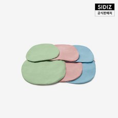 시디즈 링고 의자 등판+좌판 커버, 소프트 라벤더블루