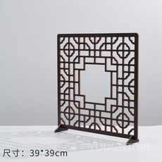 한옥 창살 동양 문살소품 창문 격자무늬 창호 촬영 배경 보드 장식, 0x0cm, 대형 호두알갱이 스탠드 포함