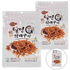 달인 먹태구이 100g+100g+40g 매콤한맛 간편 조리 캠핑 홈술 안주 추천, 200g