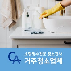 거주청소전문 청소서비스 업체, 예약금 5만원 결제, 1개