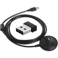 일본직발송 3. COOSPO ANT + USB 동글 USB 송신기 수신기 ZWIFT WAHOO KICKR TACX 등 대응 호환 (연장, 연장 케이블 포함_One Color, One Color, 상세 설명 참조0