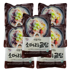 시집가는농산 시집가는 소머리 곰탕 600g x5개 즉석국 즉석탕, 5개