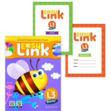 이지 링크 스타터 3 Easy Link Starter 3 Student Book+Workbook+QR+Tests+Word Book 세트 (Class Pack) NE능률 (전3권)