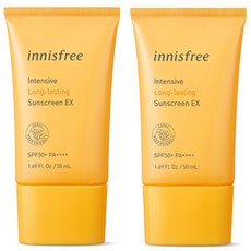 이니스프리 인텐시브 롱래스팅 선스크린 EX 2개세트 (50ml+50ml) (20년NEW) (SPF50+PA++++)