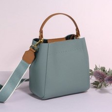 데일리 여성 패션 가죽 토트크로스(소) (WCA0D17), 베이지, 1개