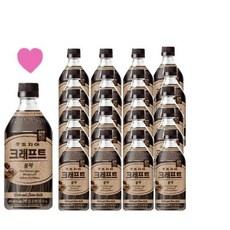 [가격행사]조지아 크래프트 블랙 470ml x 24펫 코카콜라, 24개