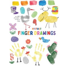My first finger drawings: Cute animals finger painted easy to draw for toddlers or small kids Paperback, Blake Kimmons, English, 9784461104583