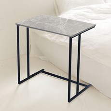 가구느낌 토토 테이블, 마블화이트블랙