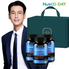 뉴트리디데이 메가렉스 관절 MSM 2000 3개입 선물세트, 90정, 3개