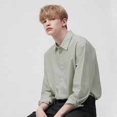 지오다노릴렉스드포플린셔츠