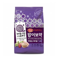 밥이보약 전연령용 걱정없는 헤어볼 고양이 사료, 3.4kg, 1개