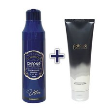 [청담스타일]청담스타일 염색 샴푸 울트라 200ml+트리트먼트 240ml, 염색샴푸 200ml(흑갈색) 트리트먼트 240ml