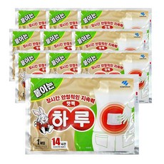 2023년 고바야시 붙이는 핫팩 하루 겨울 온열 군인 등산 발열, 10개