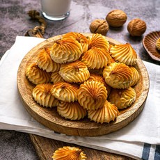 집구빵 수제 상투 밤과자 200g(4봉), 단품없음