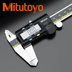 Mitutoyo 미쓰도요 전문가용 스텐 디지털 버니어 캘리퍼스 150mm 200mm 300mm, 측정 범위 0-150mm,