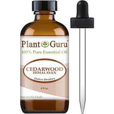 PLANT GURU 에센셜 오일 시더우드 히말라얀 4oz (118ml), 본문참고, 본문참고