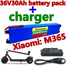 Xiaomi Mijia M365 용 36V30Ah 스쿠터 배터리 팩 Xiaomi M365 충전기 용 36V30000mAh 배터리 팩 전기 스쿠터 BMS 보드
