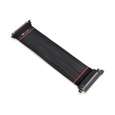 써멀테이크 Thermaltake TT Premium PCI-E 4.0 High Speed Flexible Extender Riser Cable 300mm AC-058-CO1OTN-