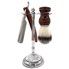 Visit the SANWA Store SANWA Mens Wet Shaving Kit Classic Natural Ston