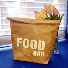 더사라 최화정 런치백 보냉백 food bag 크래프트지 종이봉투