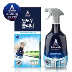 아스토니쉬 창문클리너 윈도우 유리클리너 유리전용세정제, 1개, 750ml