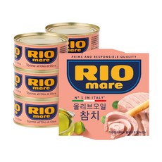 리오마레 올리브오일 참치 160g 6개