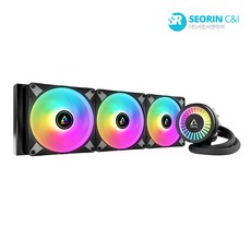 ARCTIC Liquid Freezer III 420 A-RGB 서린 (BLACK)