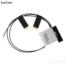 1 쌍 M.2 Wifi 안테나 소형 Wi-Fi PCI-E 무선 MHF4 휴대용 퍼스널 컴퓨터 /, 상세내용참조