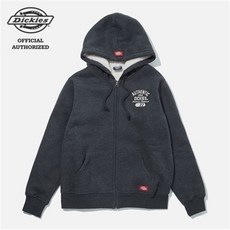 디키즈 384 어센틱 쉘파 헤비후드집업 차콜 DSN3UTZU384
